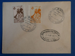 BQ 6 A0F SENEGAL   BELLE LETTRE. 1947  DAKAR  +AFF. INTERESSANT+ - Cartas & Documentos