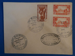 BQ 6 A0F  SENEGAL BELLE LETTRE. 1947 DAKAR  +AFF. INTERESSANT+ - Storia Postale