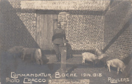 Roeselare FOTOKAART    Commandateur Boche  Photo Cracco   EERSTE WERELDOORLOG - Röselare