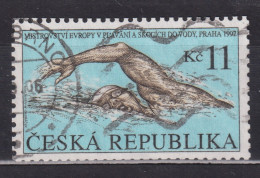 1997 Tschechische Republik  Mi:CZ 152, Sn:CZ 3018, Yt:CZ 149, European Swimming And Diving Championship - Used Stamps