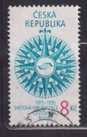 1995 Tschechische Republik Mi:CZ 61, Sn:CZ 2939, Yt:CZ 60, 20th Anniversary Of World Tourism Organization - Gebraucht