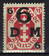 Danzig Dienstmarken 1922 Mi 25 * [010423XXXI] - Servizio