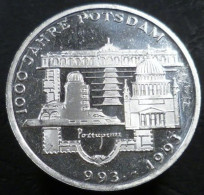 Germania - RFT - 10 Mark 1993 F - 1000° Città Di Potsdam - KM# 180 - 10 Mark