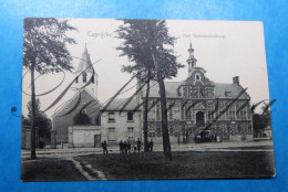 Kaprijke Kerk En Gemeentehuis Impr E. Van De Rostijne  12589 - Kaprijke