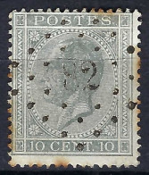 BELGIQUE Obl. PC Ca.1865-66:  Le Y&T 17, TB Obl. PC 82 - 1865-1866 Profile Left