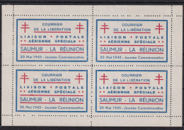 Réunion BF Libération Saumur La Réunion 20 Mai 1945 - Neuf Sans Gomme - TB - Airmail