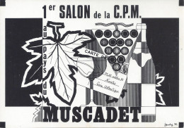 CPM 1° Salon De La Carte Postale Moderne Au Pays Du Muscadet 26-26-Octobre 1986 Nantes - Jeudy