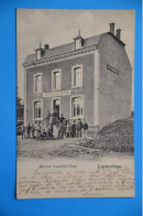 Lamorteau 1905: Maison Laurent-Coos , Café De La Station. Très Animée - Rouvroy
