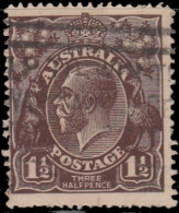 Australie 1918. ~  YT 35 - 1½ P. George V - Oblitérés