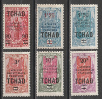 Tchad N°  47 - 52 * - Unused Stamps