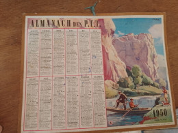85 //  "ALMANACH DES P.T.T."  1950 (MANQUE UNE PARTIE DE LA COUVERTURE) - Grossformat : 1941-60