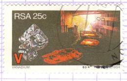 RSA+ Südafrika 1984 Mi 649 Vanadium - Usados