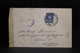 Australia 1947 Thornbury Censored Cover To Austria__(4293) - Cartas & Documentos