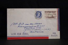 Canada 1961 Niagara Falls Air Mail Cover To Netherlands__(6721) - Airmail