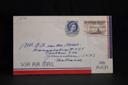 Canada 1961 Niagara Falls Air Mail Cover To Netherlands__(6721) - Poste Aérienne