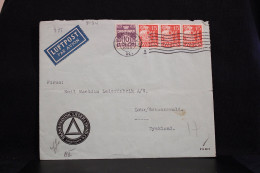 Denmark 1940 Köbenhavn Censored Air Mail Cover To Lahr Germany__(8134) - Poste Aérienne