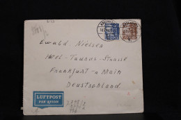 Denmark 1941 Köbenhavn Censored Air Mail Cover To Germany__(8173) - Posta Aerea