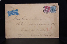 Denmark 1941 Köbenhavn Censored Air Mail Cover To Frankfurt Germany__(8182) - Posta Aerea