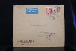 Denmark 1942 Köbenhavn Censored Air Mail Cover To Finland__(8007) - Luchtpostzegels