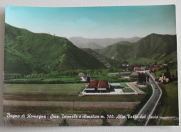 ANNI 60 Del 1900 Cartolina  BAGNO Di ROMAGNA+VEDUTA STAZIONE TERMALE+colori+NUOVA-A992 - Cesena