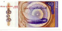 Myanmar - Pk N° 68 - 50 Kyats - Myanmar