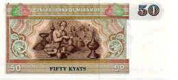 Myanmar - Pk N° 73 - 50 Kyats - Myanmar
