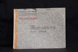 Greece 1944 Censored Air Mail Cover To Germany__(6834) - Cartas & Documentos