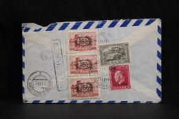 Greece 1949 Censored Air Mail Cover To Hamburg Germany__(6839) - Covers & Documents