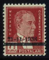 Türkiye 1938 Mi 1044 MH Atatürk Mourning - Gebruikt