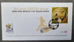 RSA 2010 FDC SOUTH AFRICA  FOOTBALL FUSSBALL SOCCER CALCIO VOETBAL FUTBOL FUTEBOL FOOT FOTBAL FOTBOLL - 2010 – South Africa