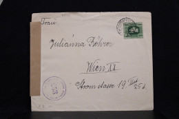 Hungary 1946 Budapest Censored Cover To Austria__(7846) - Lettres & Documents