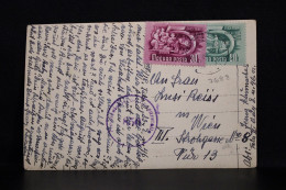 Hungary 1946 Censored Postcard To Austria__(7688) - Lettres & Documents