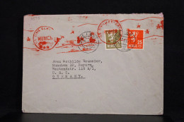 Norway 1947 Daleibruvik Censored Cover To Germany US Zone__(7598) - Brieven En Documenten