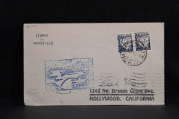 Portugal 1939 Air Mail Cover To USA__(6534) - Storia Postale