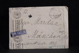 Romania 1941 Timisoara Censored Air Mail Cover To To Munchen Germany__(6339) - Brieven En Documenten