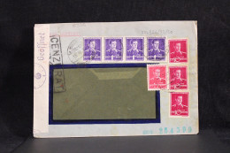 Romania 1942 Censored Air Mail Cover__(6336) - Briefe U. Dokumente