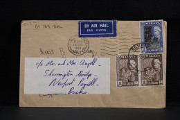 Selangor 1960 Semenyih Air Mail Cover To New Zealand__(6457) - Selangor