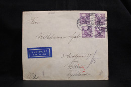 Sweden 1941 Stockholm 1 Censored Air Mail Cover To Germany__(5881) - Lettres & Documents