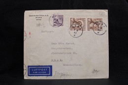 Sweden 1942 Mora Censored Air Mail Cover To Prag__(5785) - Lettres & Documents