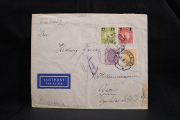 Sweden 1942 Råsunda Censored Air Mail Cover To Germany__(5866) - Briefe U. Dokumente