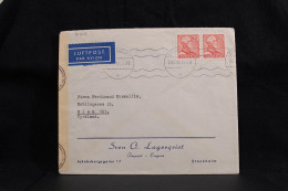 Sweden 1942 Stockholm 7 Censored Air Mail Cover To Germany__(5710) - Briefe U. Dokumente