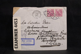 Sweden 1943 Göteborg Censored Air Mail Cover To UK__(5825) - Briefe U. Dokumente