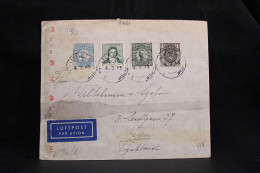 Sweden 1943 Julita Censored Air Mail Cover To Germany__(5861) - Covers & Documents