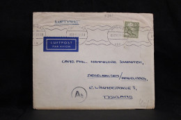 Sweden 1943 Uppsala Censored Air Mail Cover To Germany__(5361) - Lettres & Documents