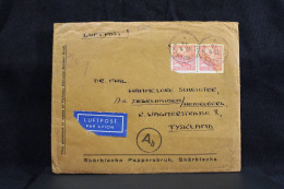 Sweden 1944 Skärblacka Censored Air Mail Cover To Germany__(5704) - Covers & Documents