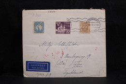 Sweden 1944 Stockholm 1 Censored Air Mail Cover To Germany__(5897) - Lettres & Documents