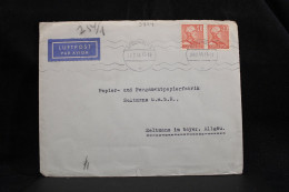 Sweden 1944 Stockholm 9 Censored Air Mail Cover To Germany__(5874) - Briefe U. Dokumente