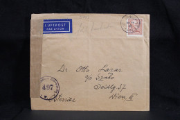Sweden 1946 Stockholm Censored Air Mail Cover To Austria__(5743) - Brieven En Documenten