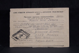 USSR 1946 Red Cross Card__(5023) - Covers & Documents