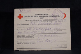 USSR 1948 Red Cross Card__(5020) - Lettres & Documents